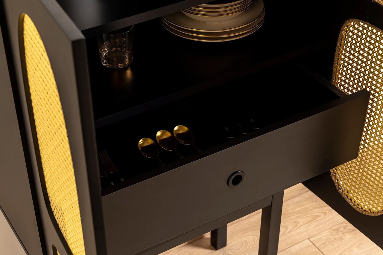 Consola, Hanah Home, Simona 135, Negru