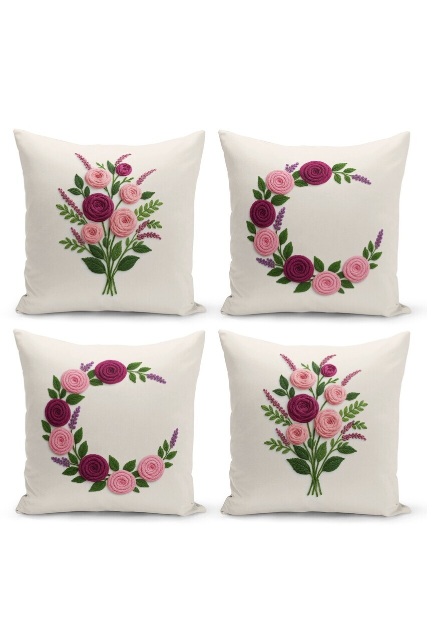 Set fete de perna, Artpnchset4-61, Poliester, Multicolor — imaginea 4