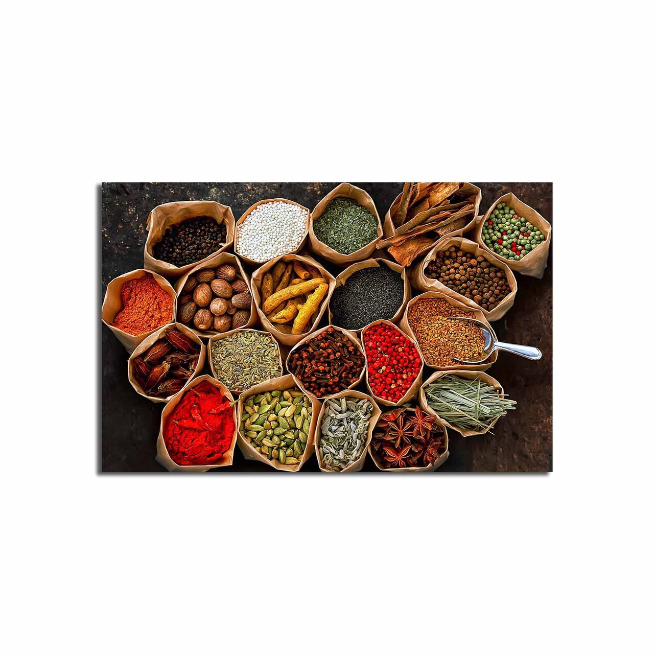 Tablou decorativ, 4570AO-5, Dimensiune: 45 x 70 cm, Multicolor - view 4