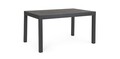 Masa extensibila pentru gradina/terasa Cliv, Bizzotto, 135 - 270 x 90 x 75 cm, aluminiu, antracit