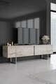 Set mobilier living, Bexley, Luxe Set, Travertin / Argint