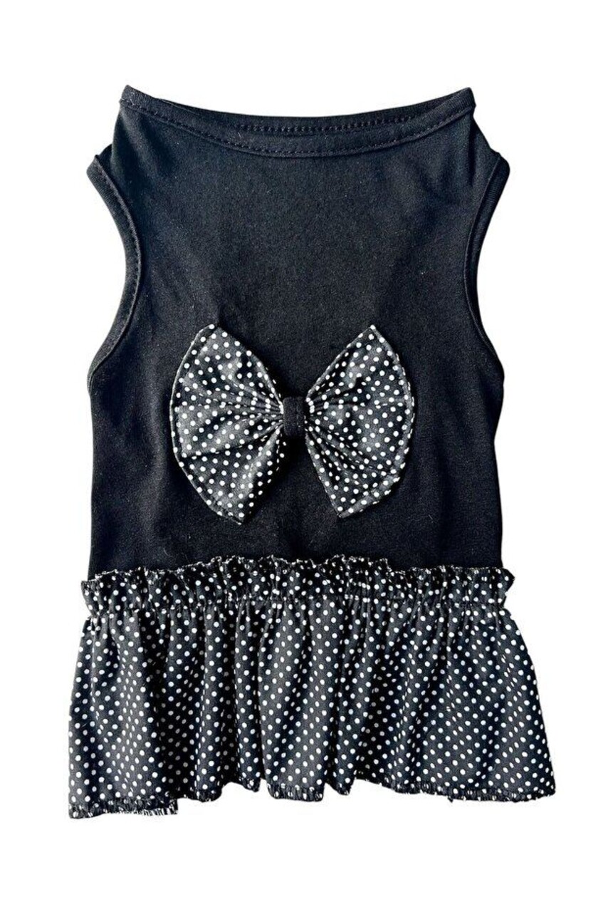 Hanorac pentru câini, Paws &amp; Whiskers, Blackdresses, Negru - view 2
