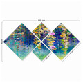 Set 4 tablouri decorative, 4MDF333920696, MDF, Imprimat UV, Multicolor
