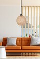 Lustra, 190 - JB, FullHouse, 24 x 55 cm, 1 x E27, 60W, alb/maro
