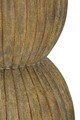 Vaza decorativa Breeze, Mauro Ferretti, 25x52.5 cm, oxid de magneziu, verde inchis