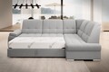 Coltar extensibil dreapta 3 locuri ELTAP, RT-04SO, Sado, 272x192x95 cm, lemn/poliester, gri deschis