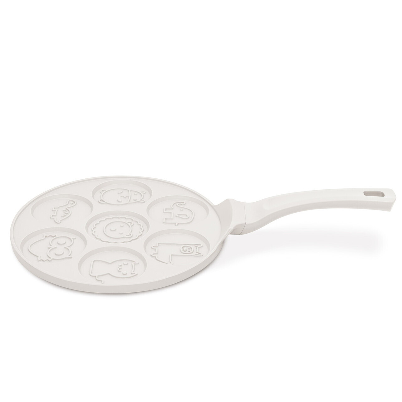 Tigaie pentru clatite, 7 forme animale Berlinger Haus, Sahara, 26 cm, aluminiu turnat, crem mat - imagine 5