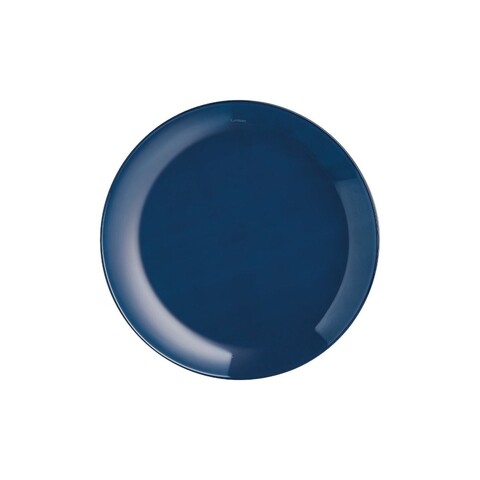 Farfurie intinsa, Luminarc, Arty, Ø 20.5 cm, sticla, bleumarin