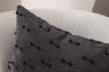 Husa de perna, Tuffet, 43x43 cm, Material: 100% POLIESTER, Negru