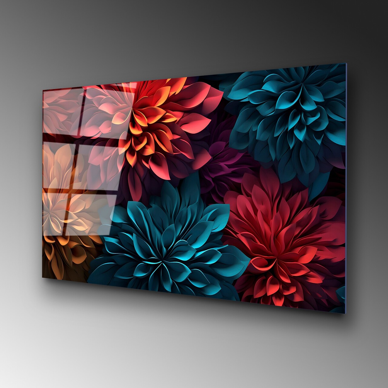 Tablou decorativ, UV-1175, 70 x 100 cm, Multicolor - view 5