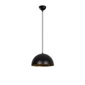 Lustra Sivani MR - 721, Opviq, 30 x 111 cm, 1 x E27, 40W, negru/auriu