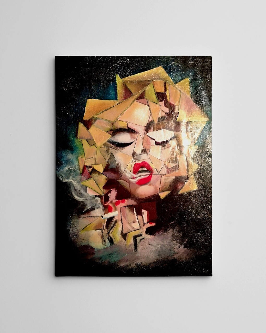 Tablou decorativ, WY322 (50 x 70), Canvas imprimat, Multicolor - view 3