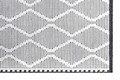 Covor, 65296 Meridyen, 117x180 cm, Polipropilena, Alb/Negru