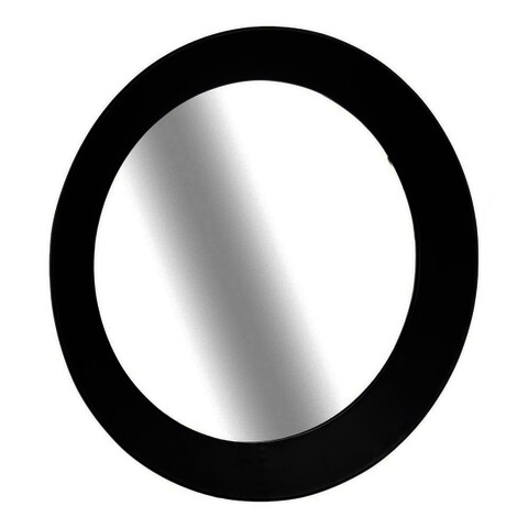 Oglinda decorativa Delilah, Gift Decor, Ø80 cm, metal/sticla, negru Decoratiuni