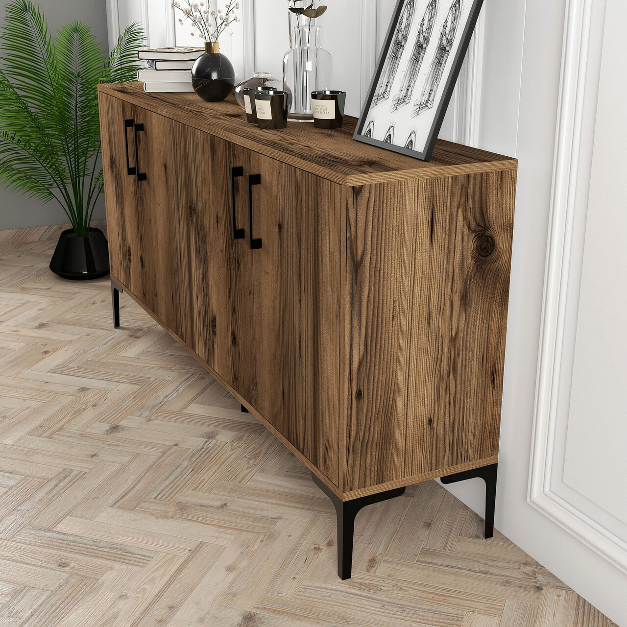 Consola, Hommy Craft, Kiev 160, 160x78x35 cm, Maro - 2 | YEO