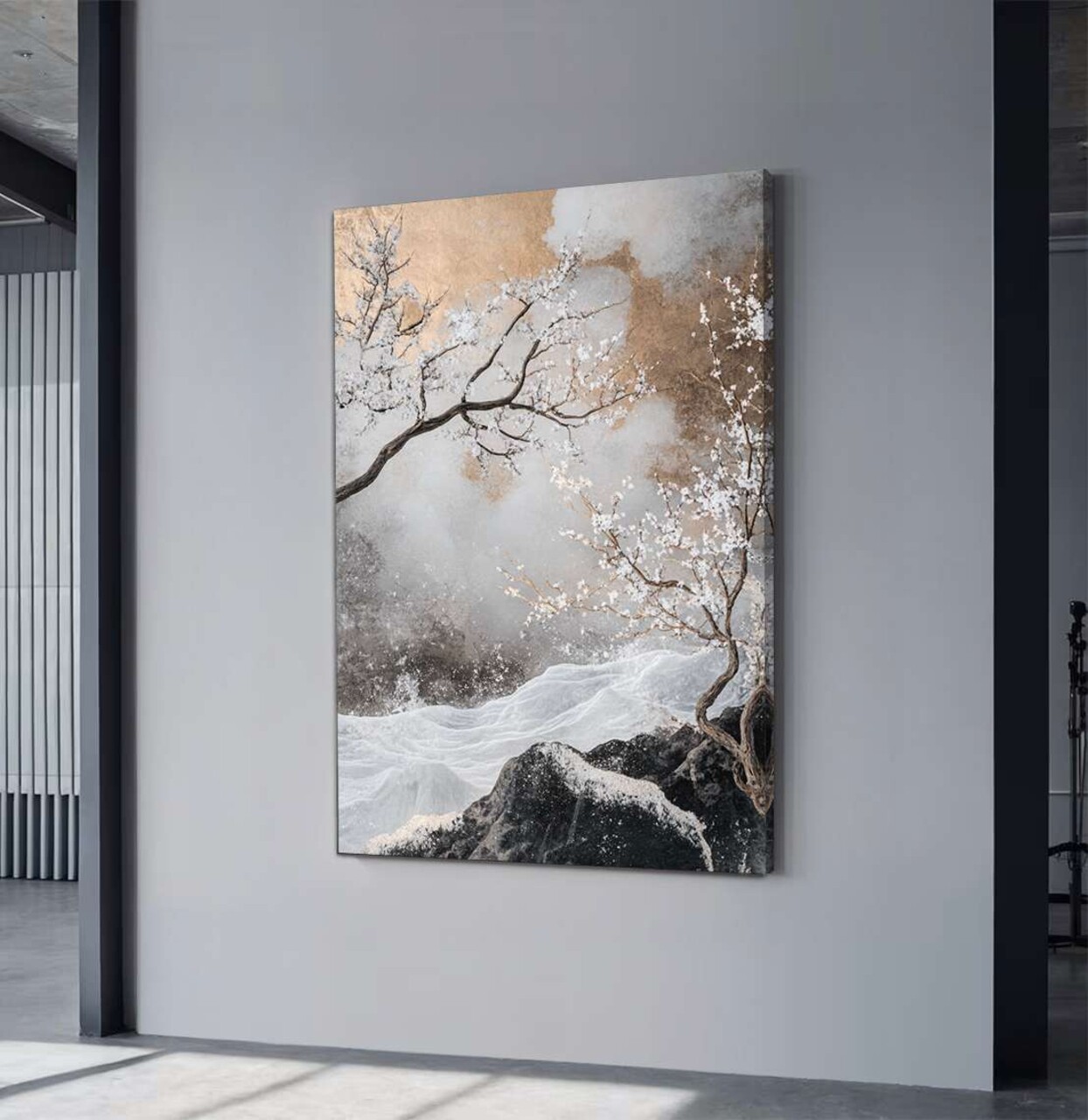 Tablou decorativ, YNS-1007-80 x 120, Lemn, Multicolor - view 2