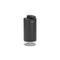 Dozator sapun / detergent lichid, Brabantia, SinkStyle Mineral, 6.5x8.5x15 cm, 200 ml, otel, gri inchis