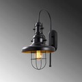 Aplica de perete, Tatum, 584TTM1902, Metal, Negru