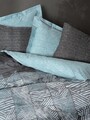Lenjerie de pat dubla, Arel - Anthracite, Cotton Box, Bumbac Ranforce