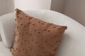 Husa de perna, Tuffet, 43x43 cm, Material: 100% POLIESTER, Maro