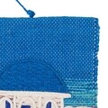 Decoratiune de perete, Santorini House, Creaciones Meng, 40x50 cm, iuta