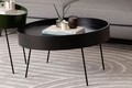 Masuta de cafea, Howard, Ilo, 80x47x80 cm, Antracit