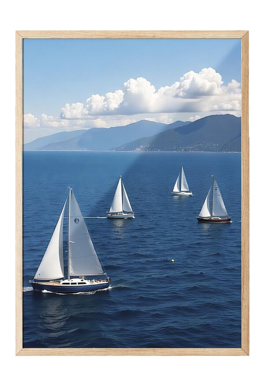 Tablou decorativ, 109625, Lemn masiv, Sticla PVC, Multicolor - view 2