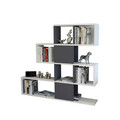 Corp biblioteca, Retricy, Karlin, 120x19.5x109 cm, PAL, Alb / Antracit