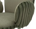Set 2 scaune Stockholm -B, Mauro Ferretti, 64x68x83 cm, fier/poliester, verde