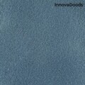 Patura dubla cu maneci,  InnovaGoods, 160 x 180 cm, poliester, albastru