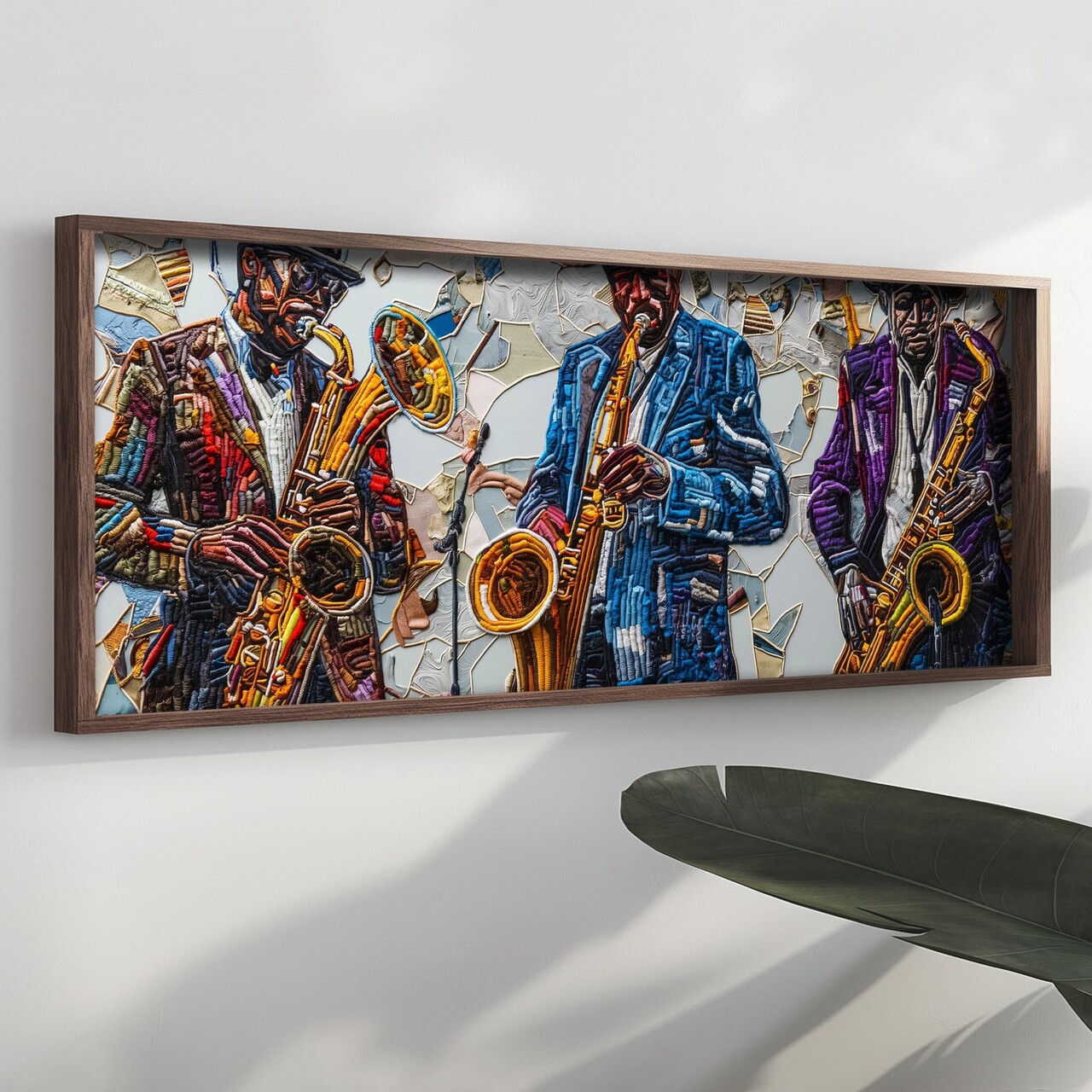 Tablou decorativ, EMR058, Lemn, Multicolor - view 2