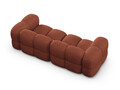 Canapea 4 locuri, Loretto, Cosmopolitan Design, 250x100x68 cm, tesatura structurata, corai