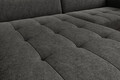 Coltar extensibil stanga 3 locuri ELTAP, LT-05RAQ, Gomsi, 228x165x100 cm, lemn/poliester, gri inchis