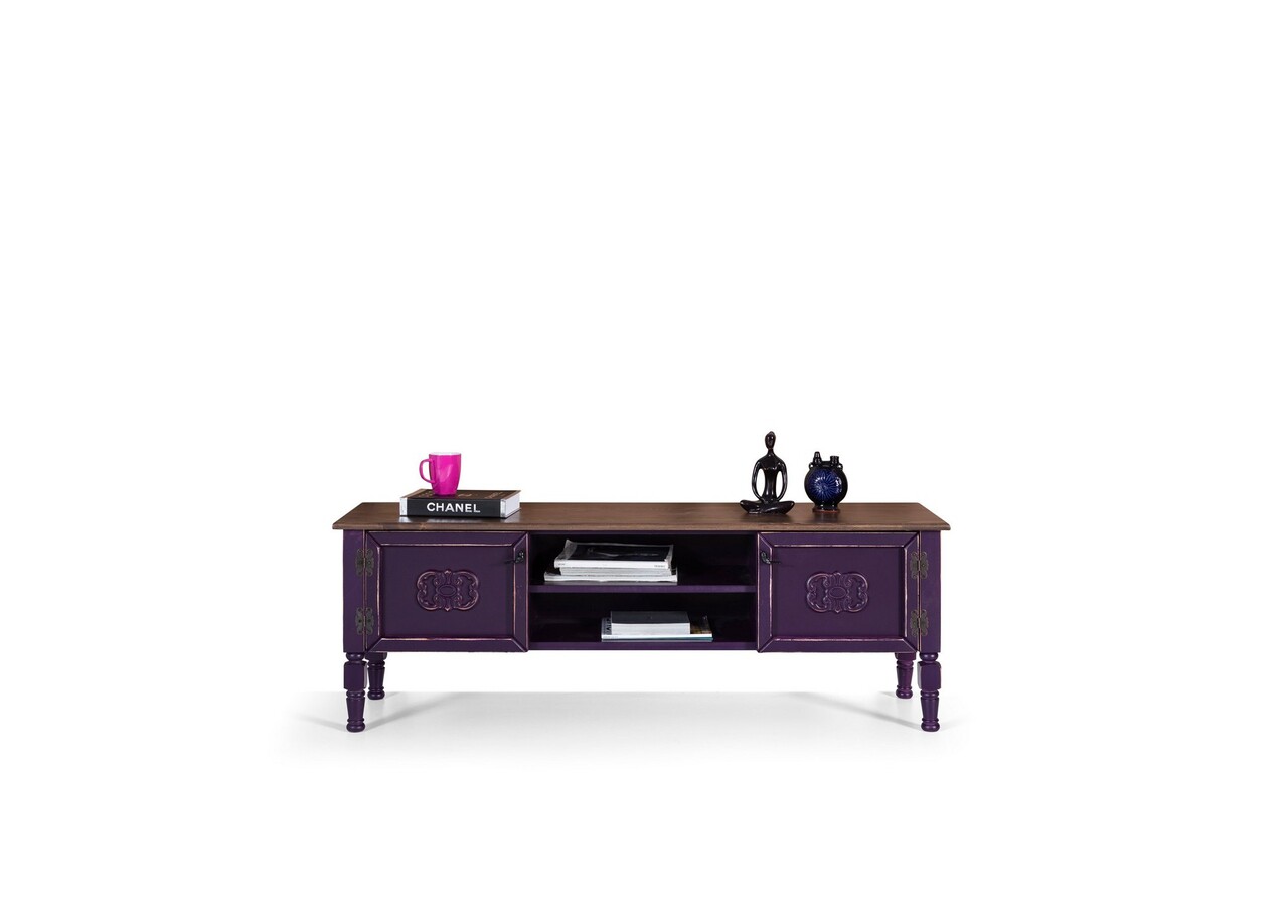 Comoda TV, Hanah Home, Ada TV, 150x40x50 cm, Mov - view 2
