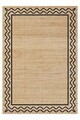 Covor, CLR-0000746-011, 100x300 cm, Poliester, Maro / Negru