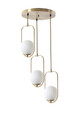 Lustra, Stala, 846STL2889, Metal, Alb / Cupru