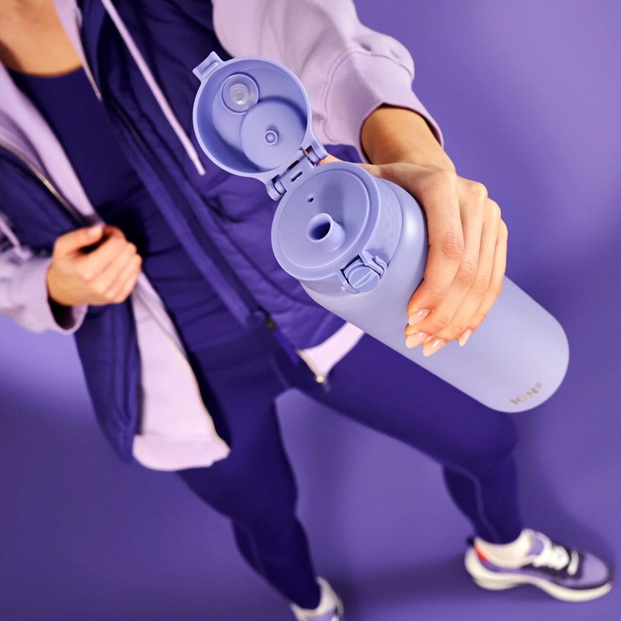 Sticla apa, inox, 920ml, Periwinkle - Ion8 - view 9