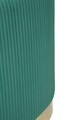 Set bancheta si 2 taburete Shopy, Mauro Ferretti, 80x37x42 cm, 29x35 cm, fier/MDf/poliester, verde/auriu