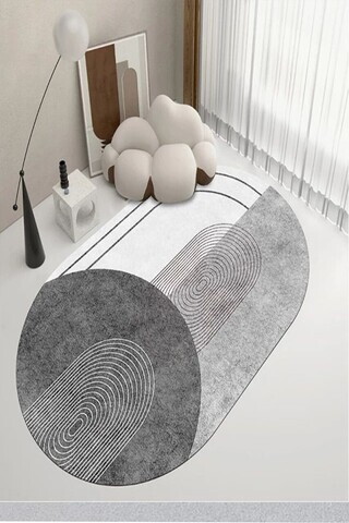 Covor, CLR-0000439-011, 120x180 cm, Poliester, Alb