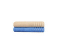 Set prosoape de maini 2 piese, Beverly Hills Polo Club, 410, Bumbac, Albastru / Crem