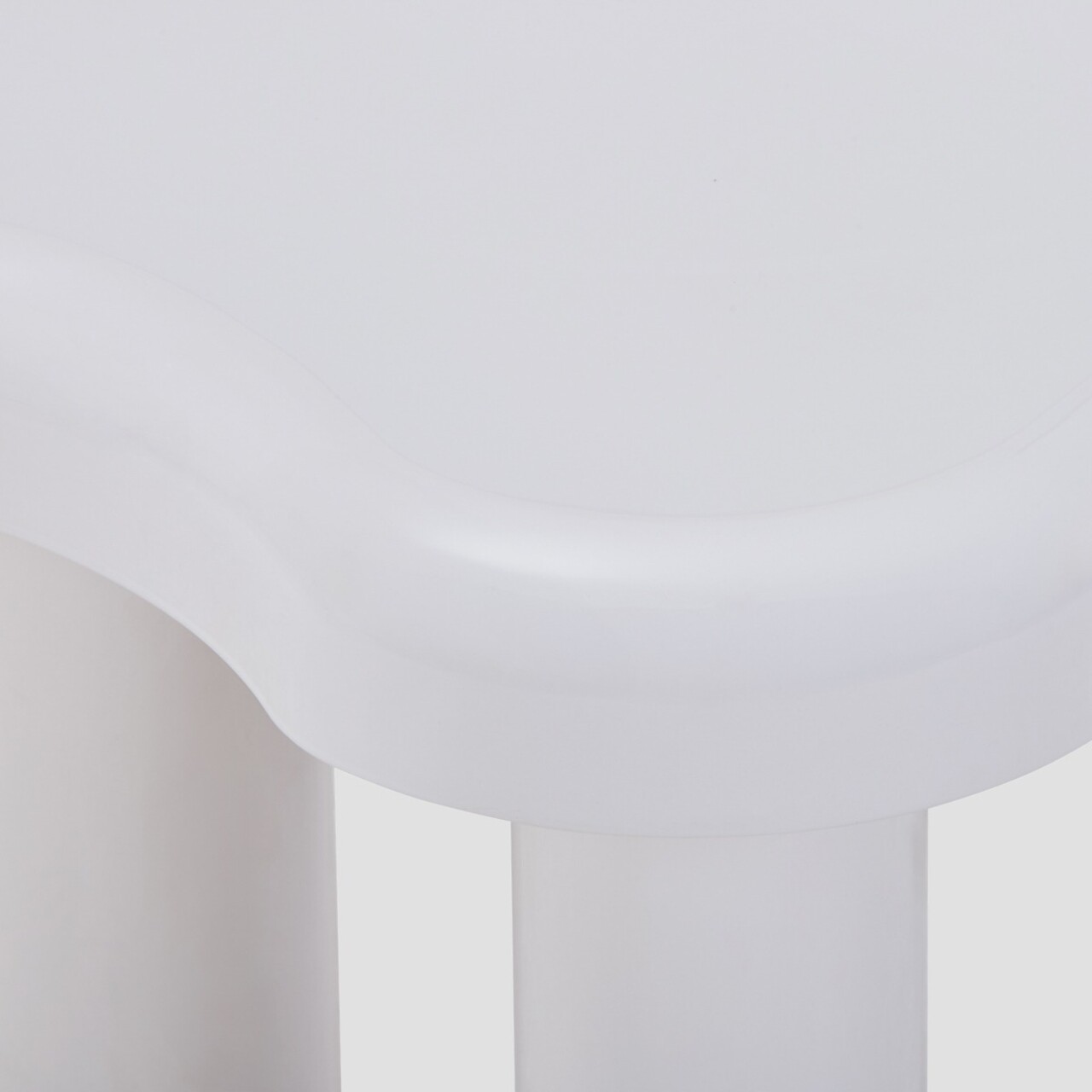 Masuta de cafea Alto, Homla, 100x60x45 cm, MDF, gri lucios
