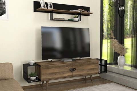 Comoda tv, tera home, oltre, pal, nuc / negru