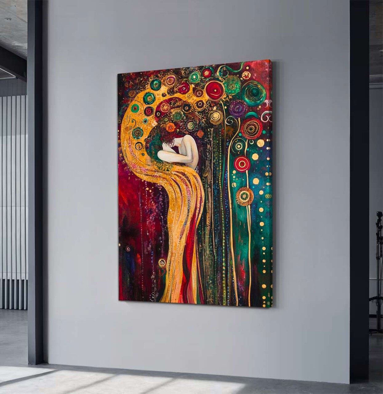 Tablou decorativ, YNS-1047-70 x 100, Lemn, Multicolor - view 2