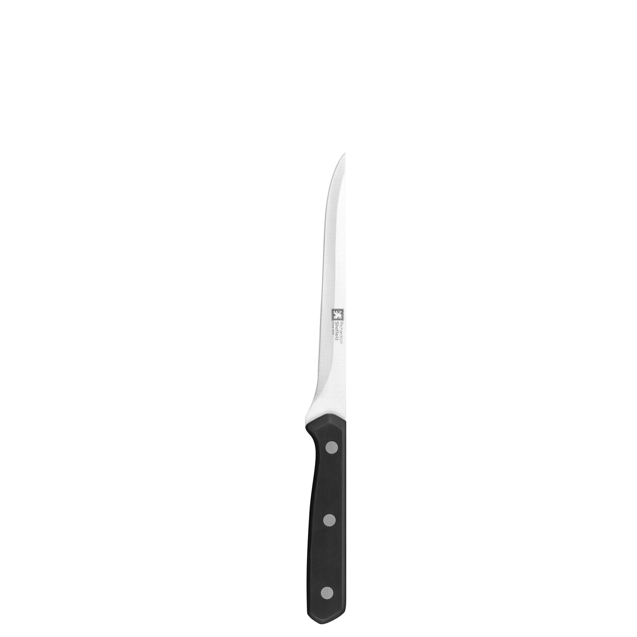 Set 6 cutite si suport Cucina, Richardson Sheffield, 8x16x36 cm, inox 13/0, negru/natur - imagine 3