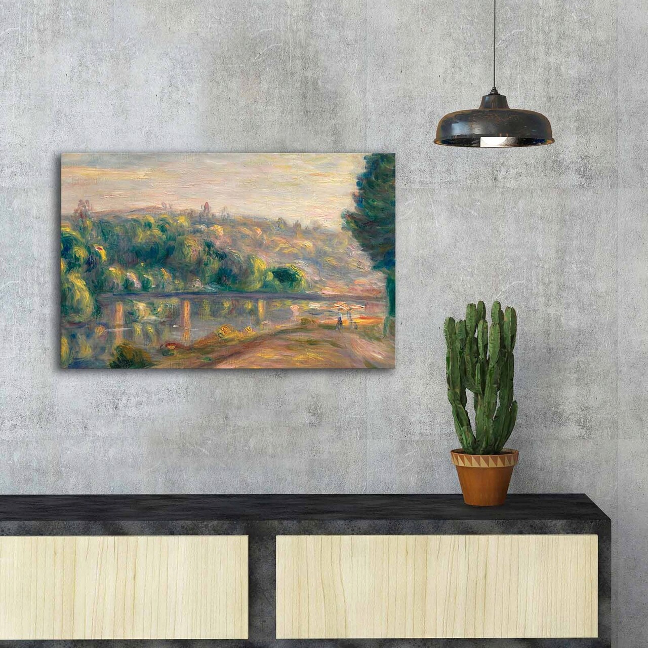 Tablou decorativ FAMOUSART-096 Dimensiune: 45 x 70 cm Multicolor