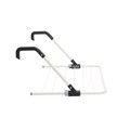Uscator rufe suspendabil, Brabantia, White, 4.5 m capacitate de uscare, otel, alb