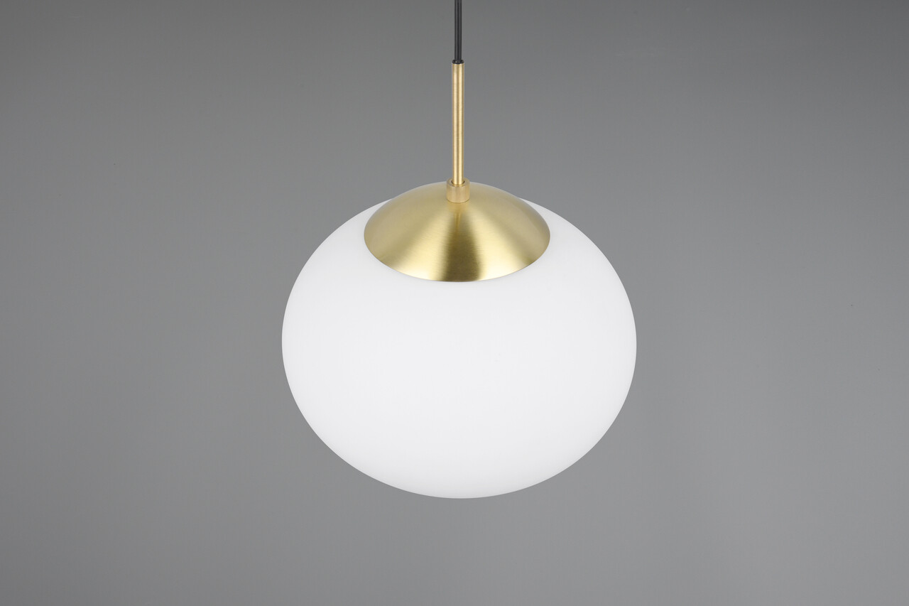 Lustra Fomento, TRIO, 30x150 cm, 15W, 1x E27, metal, bronz mat/alb