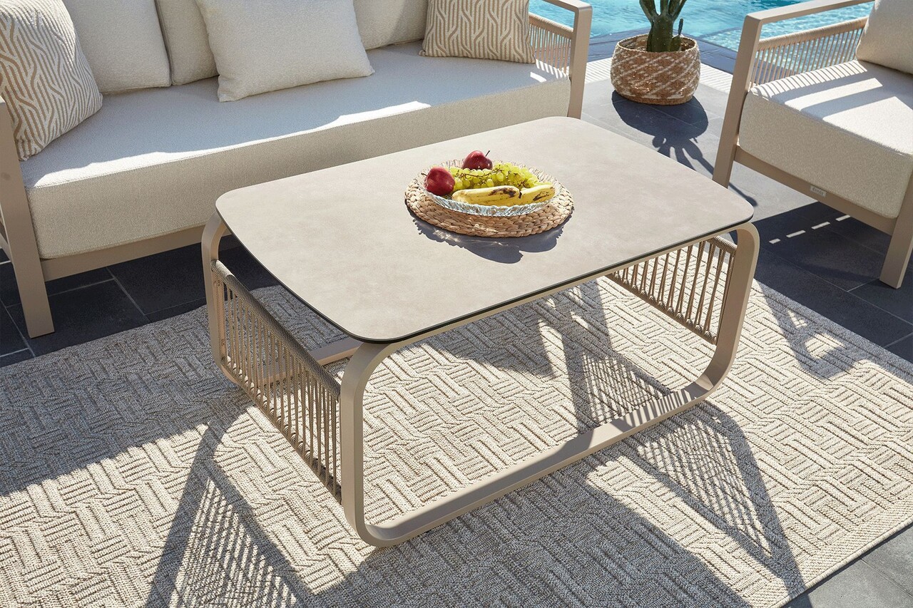 Set mobilier de gradina, Hanah Home, Venedik, Bej - view 7