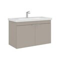 Dulap de baie cu chiuvetă, Hanah Home, Desna 90, Nisip