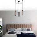 Lustra, Alby, 525NOR1457, Metal, Negru/Bronz